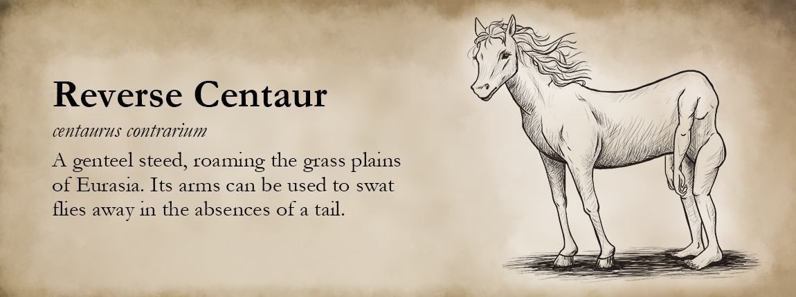 The reverse centaur illustration