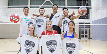 Champions of intramural volleyball